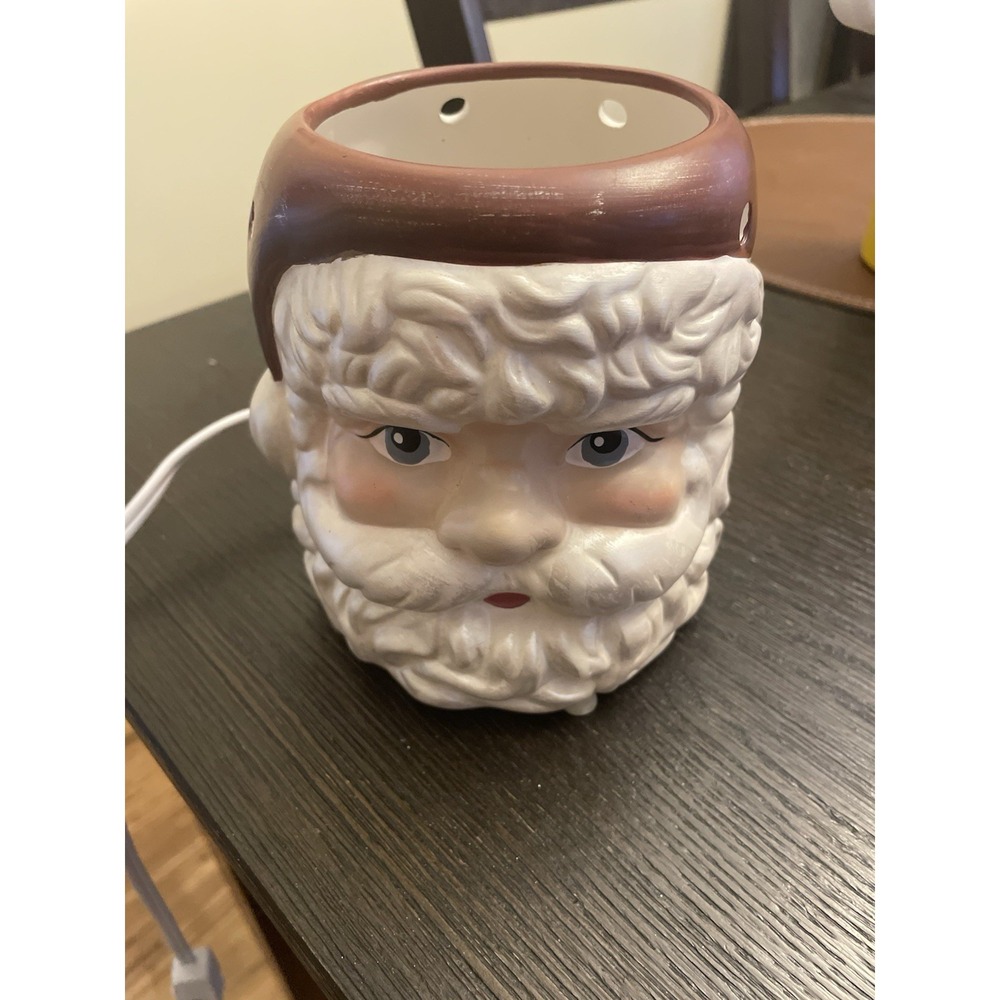 5.5" Santa Claus Head Holiday Lamp – Christmas Light, Works